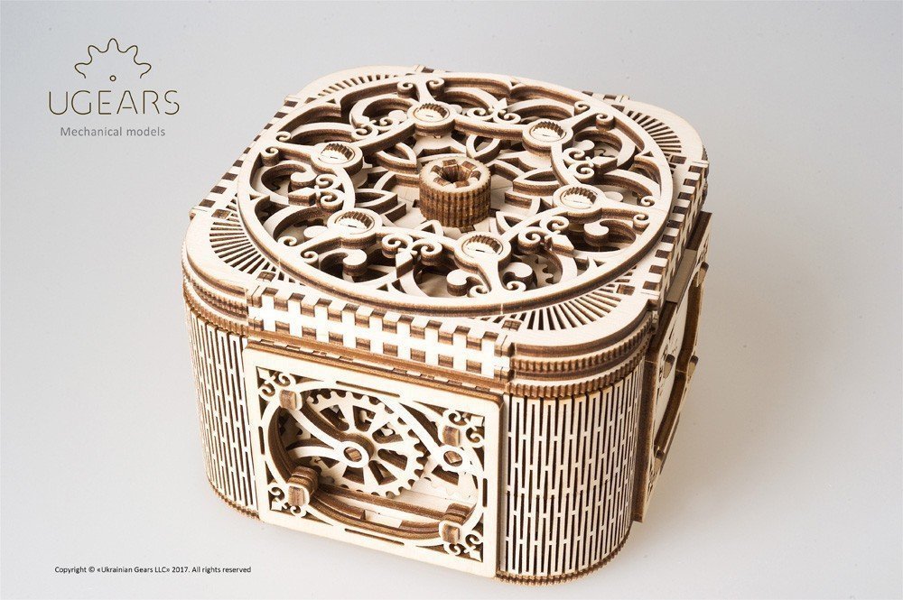 JOYERO MECANICO 3D UGEARS 70031 - Imagen 3