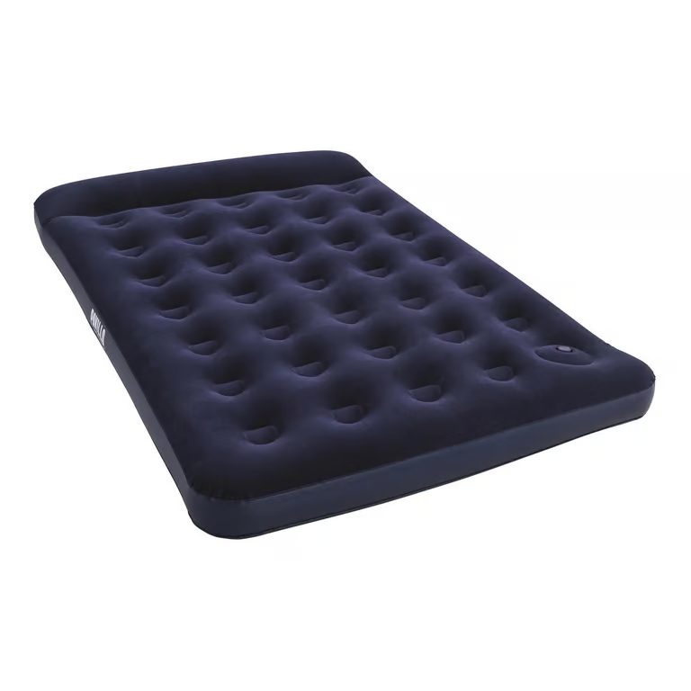 Colchon camping Bestway 2plaza azul 191x137x22cm con inlfado - Imagen 3